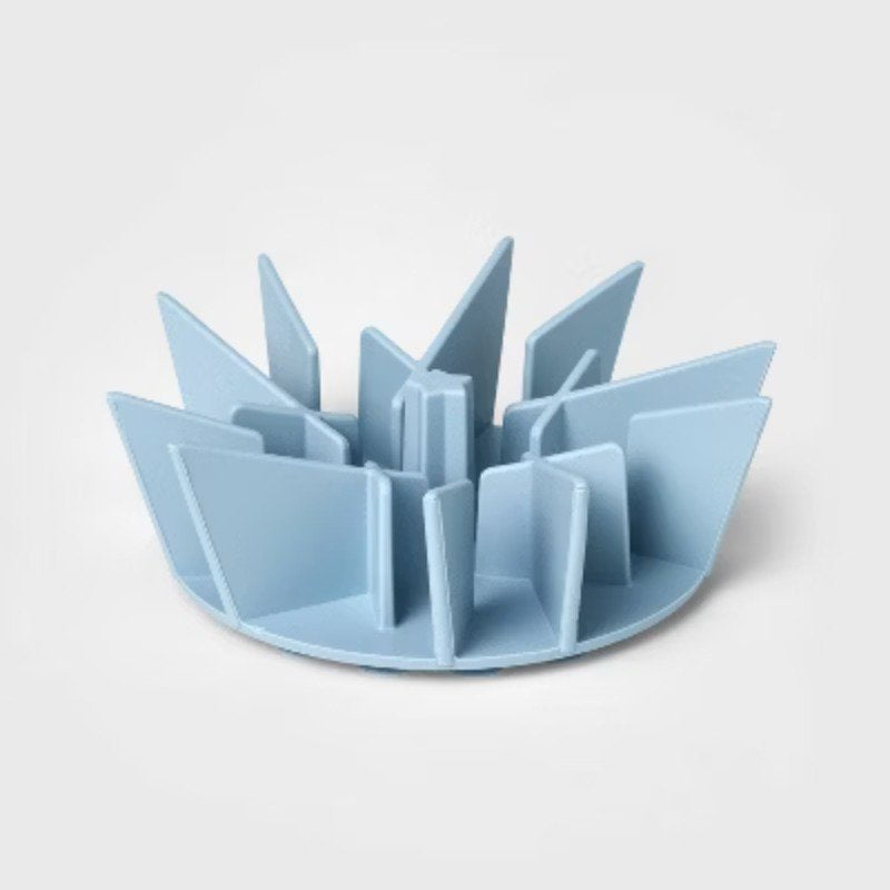Blue Silicone Slow Feed Dog Feeding Mat Y882