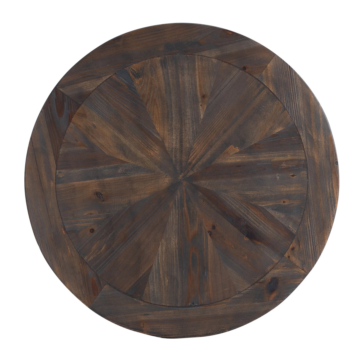 Round Industrial End Table 24 x 24 K4686