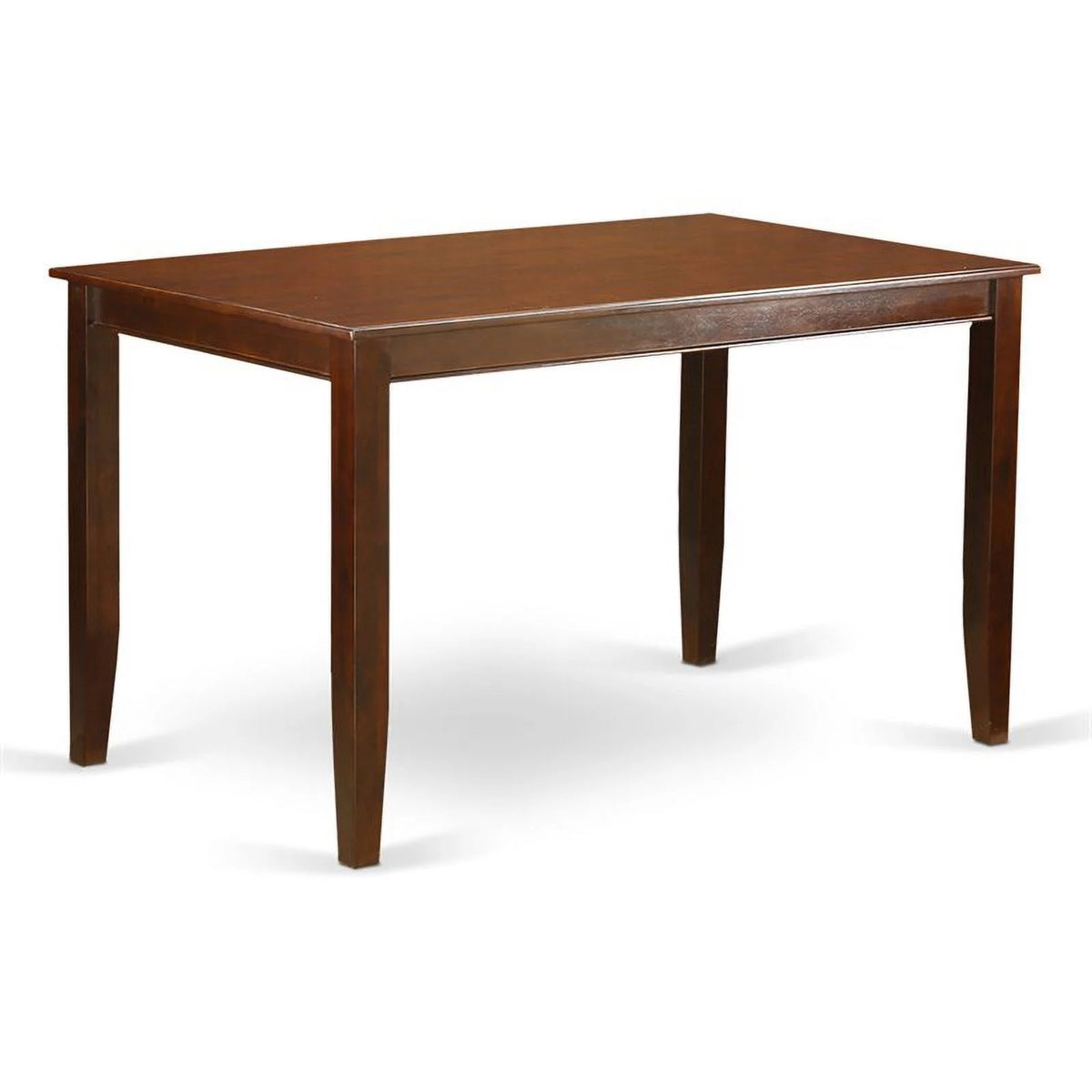 Modern Rectangular Wood Dining Table in Mahogany E92535