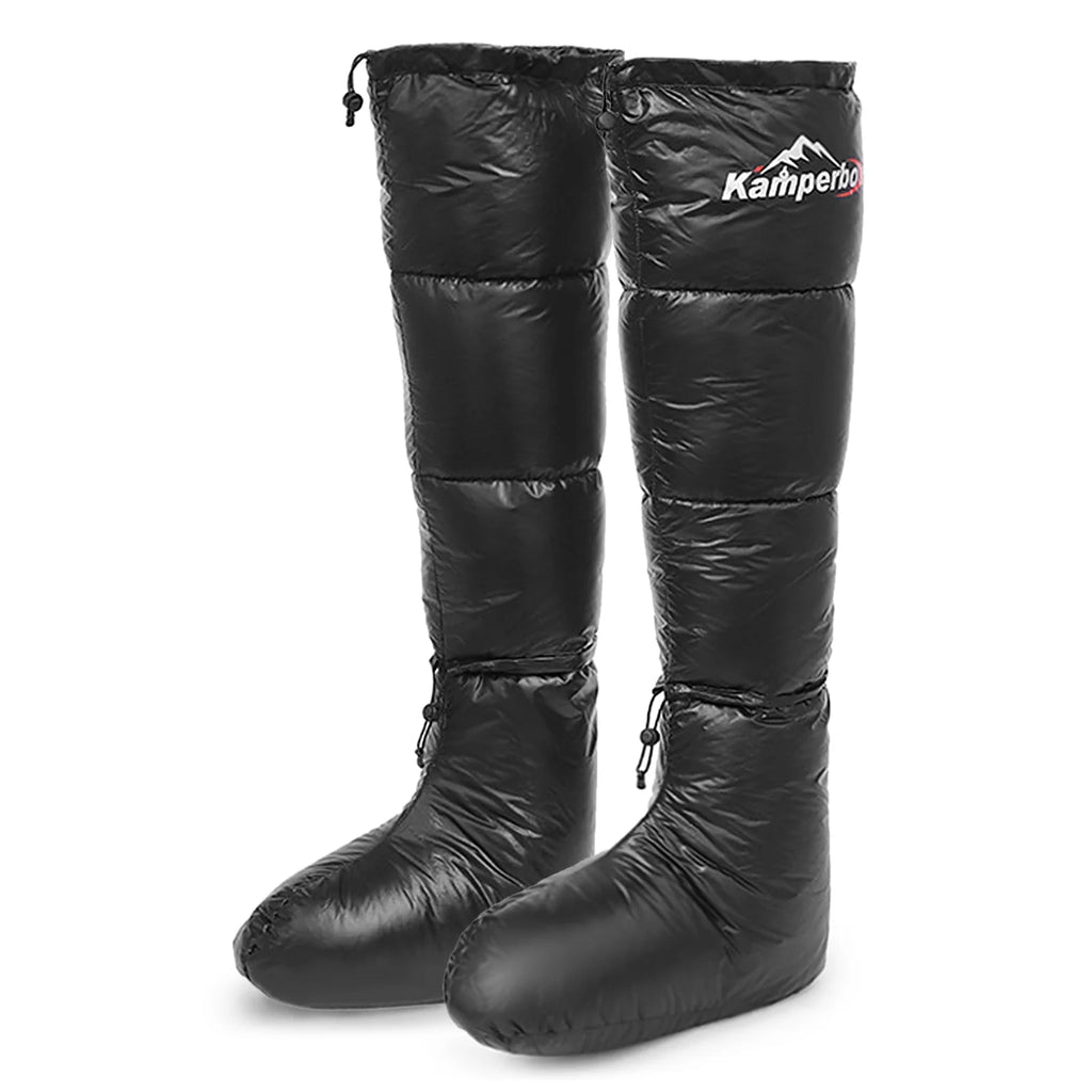 Winter Down Booties Socks with Adjustable Drawstring Z553