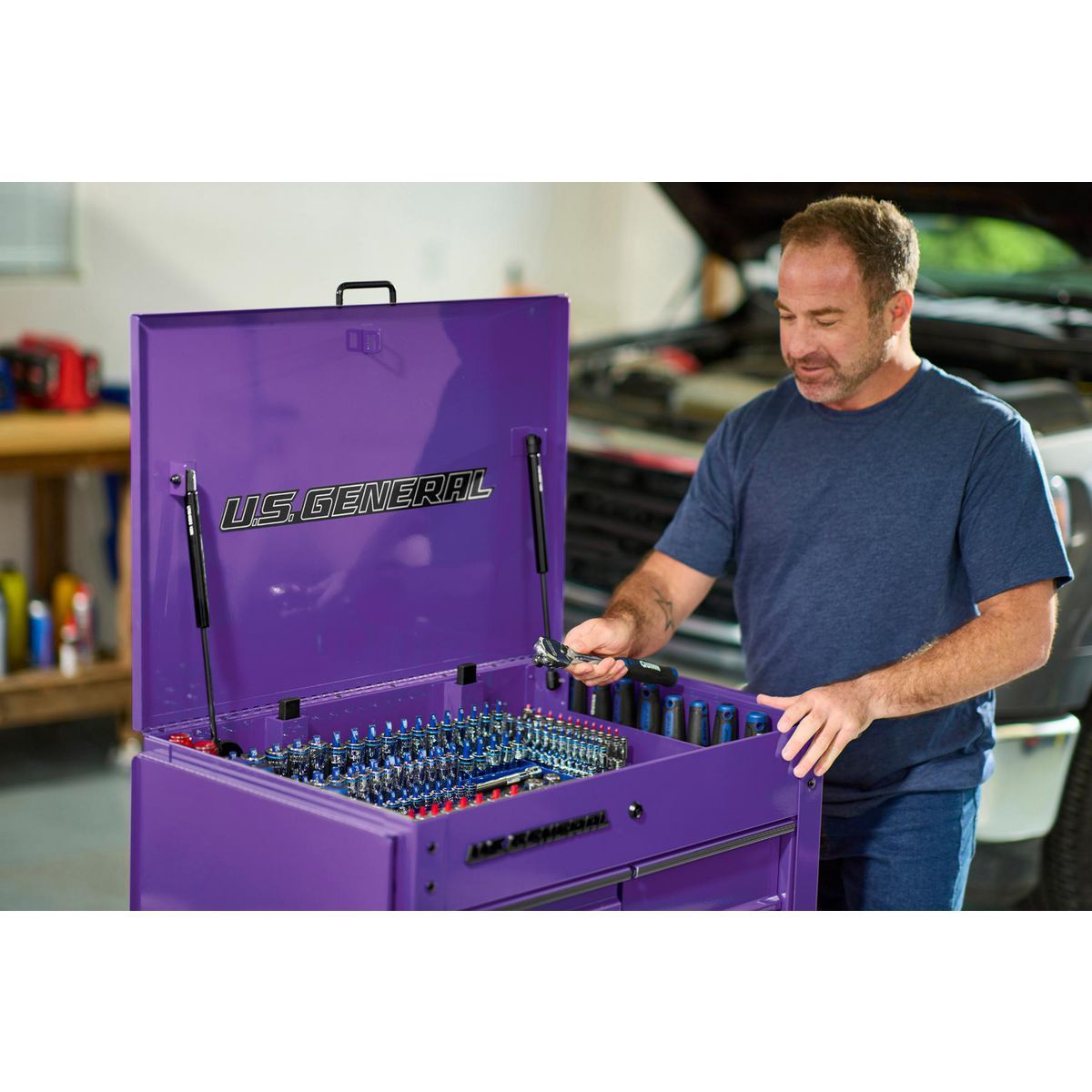30 in. 5-Drawer Mechanics Cart L20047