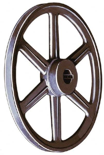 Cast Iron 1 Groove Finished Bore Sheave W74041