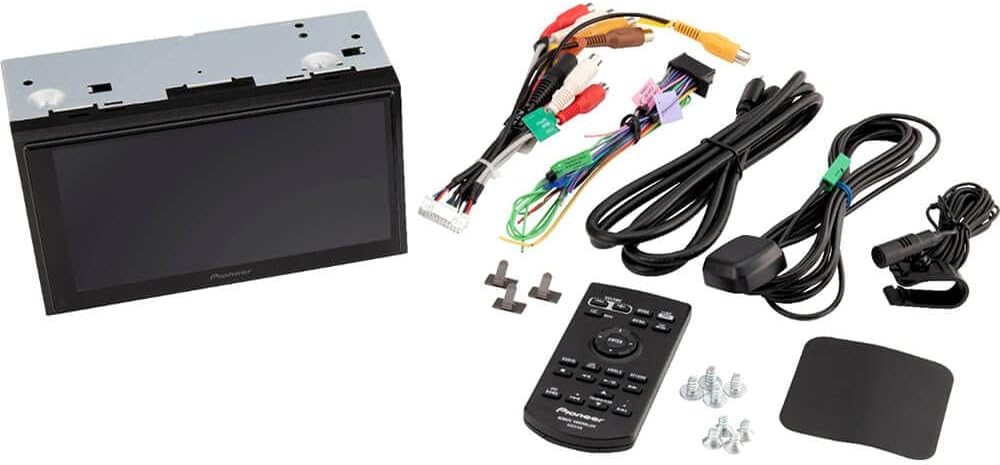 In-Dash Multimedia Receiver with 6.8" Capacitive Touchscreen Display F453764