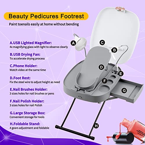 Adjustable Pedicure Foot Rest C941915