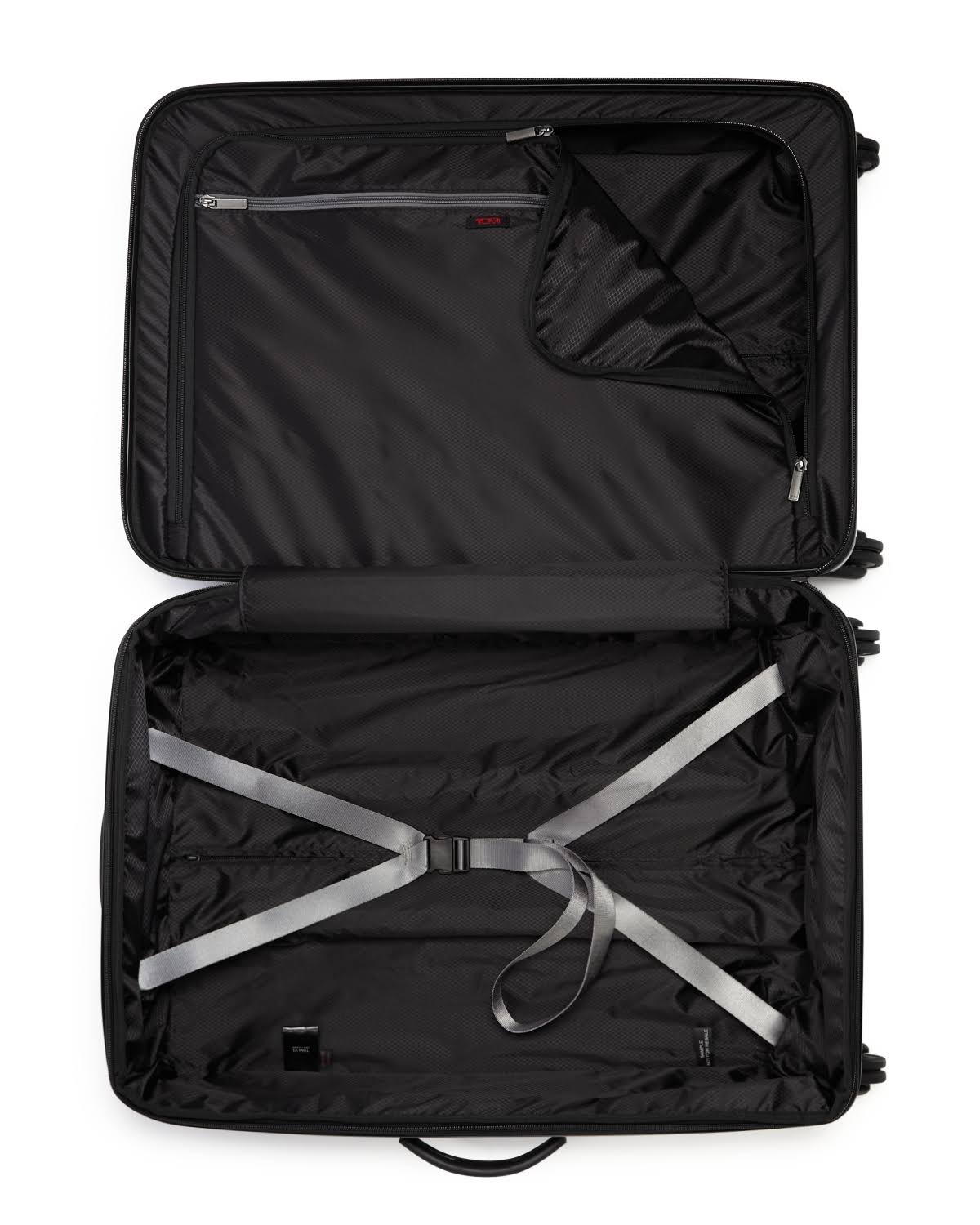 Black Expandable 4 Wheeled Packing Case N858