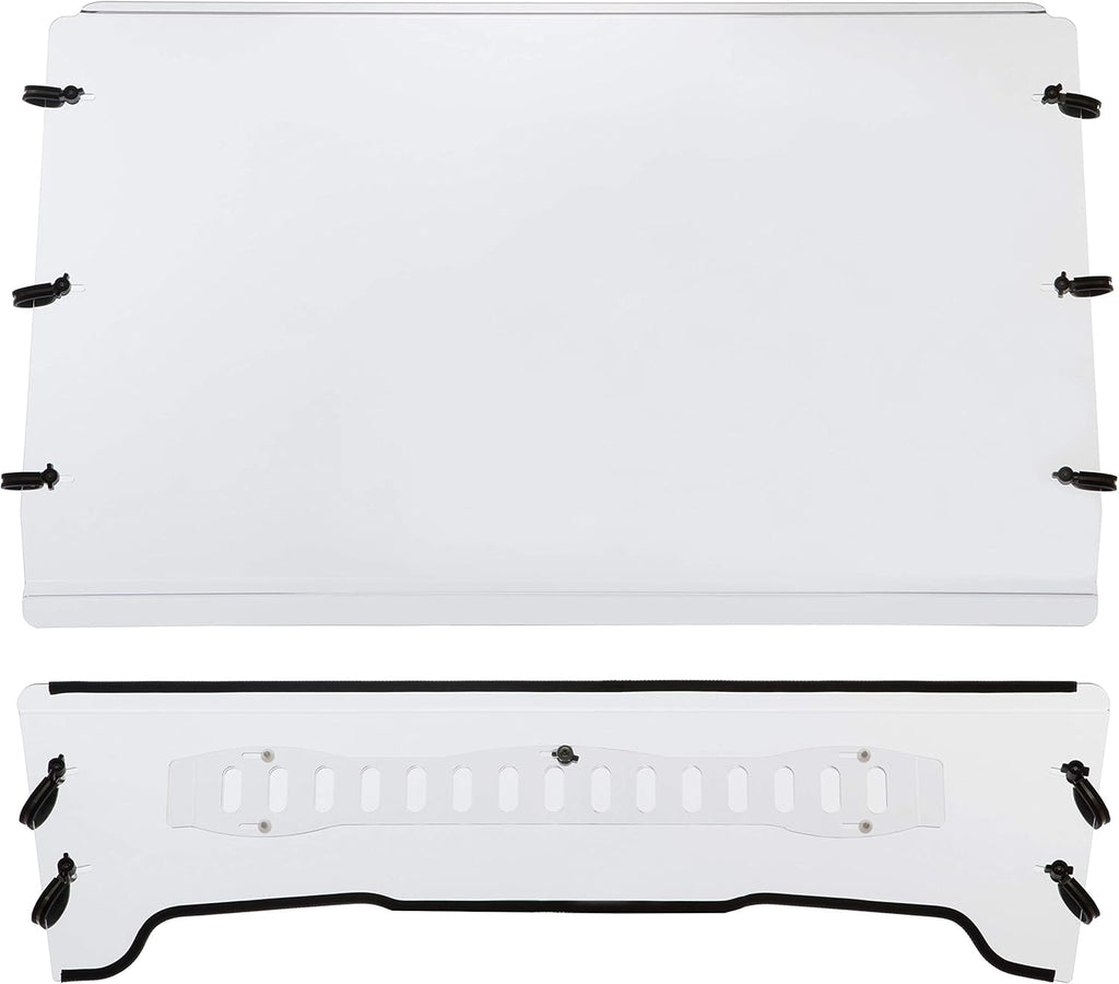 Front Vented Scratch Resistant Windshield P5356