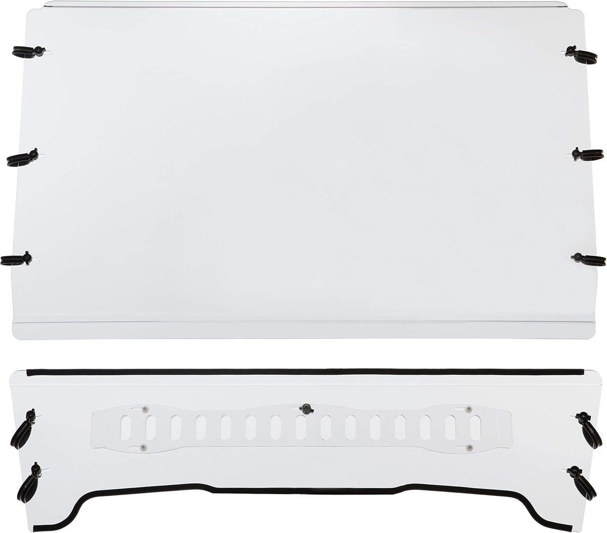 Front Vented Scratch Resistant Windshield P5356