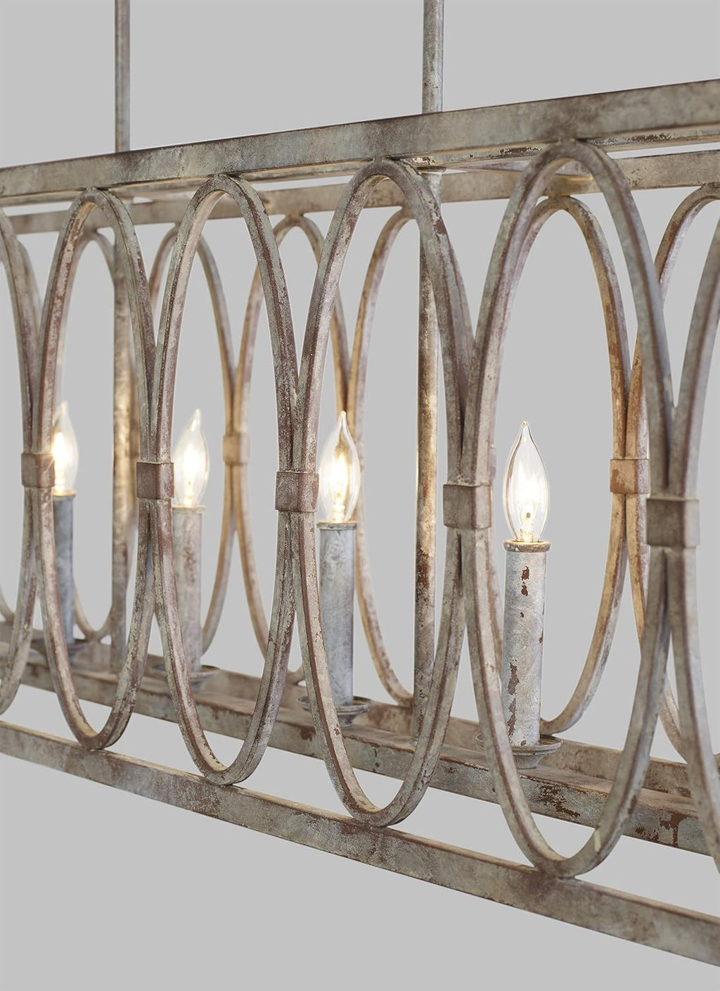 5-Light Outdoor Candle Chandelier U194081