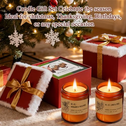 6 Pack Soy Scented Candles 21 oz Jar W2160
