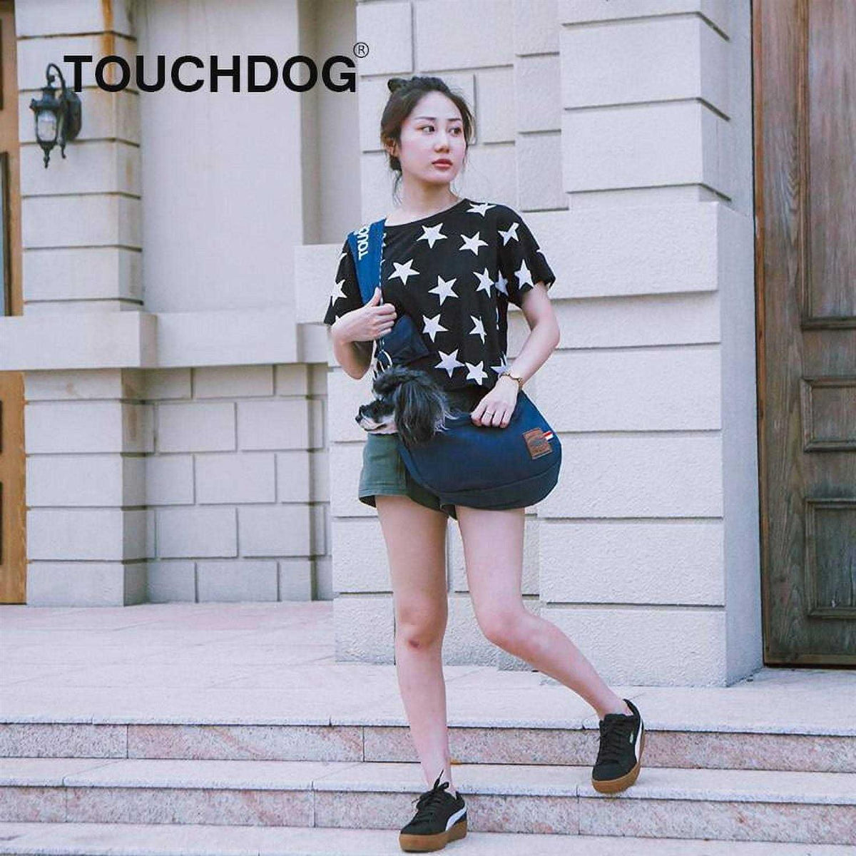 Over-The-Shoulder Hands-Free Pet Carrier X220