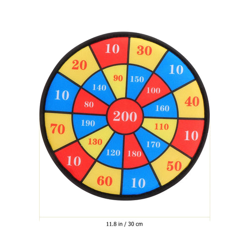 13Pcs Kids Sticky Balls Darts Board Toys H499889