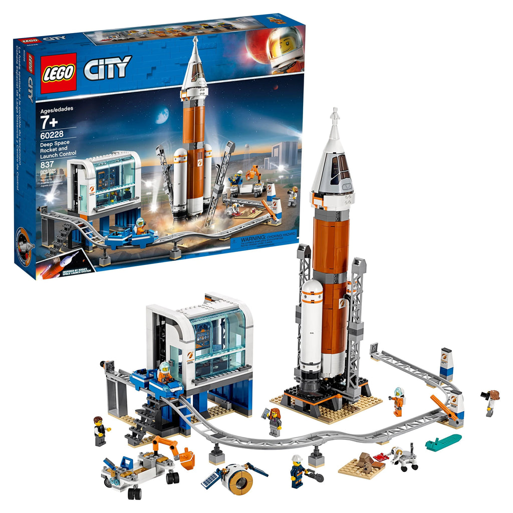 Space Rocket Launch Control with Toy Monorail G5224