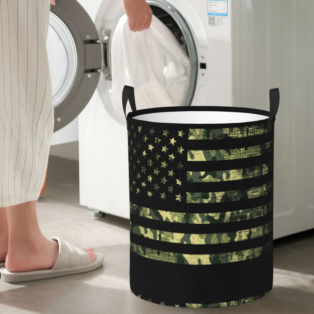 Collapsible Waterproof Laundry Hamper F81730