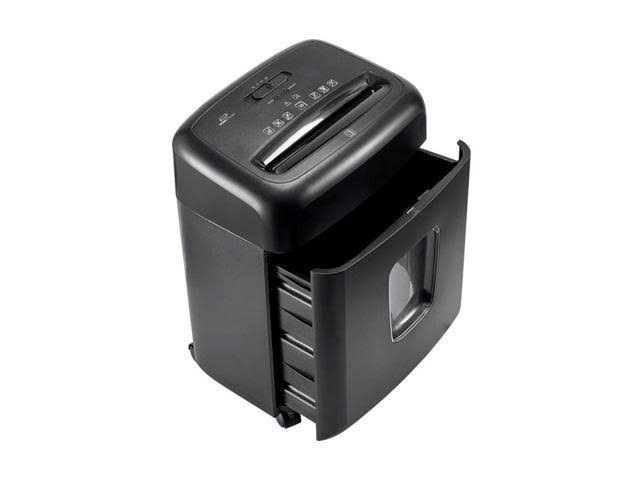 10-Sheet Crosscut Paper and Credit Card Shredder D340563