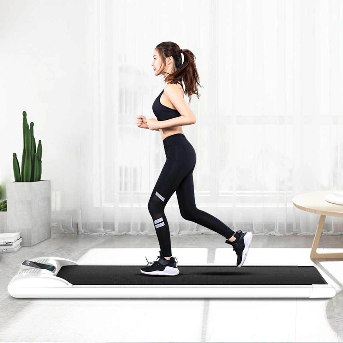 Electric Treadmill Portable Under-Desk Walking Pad 1-6KM/H E626