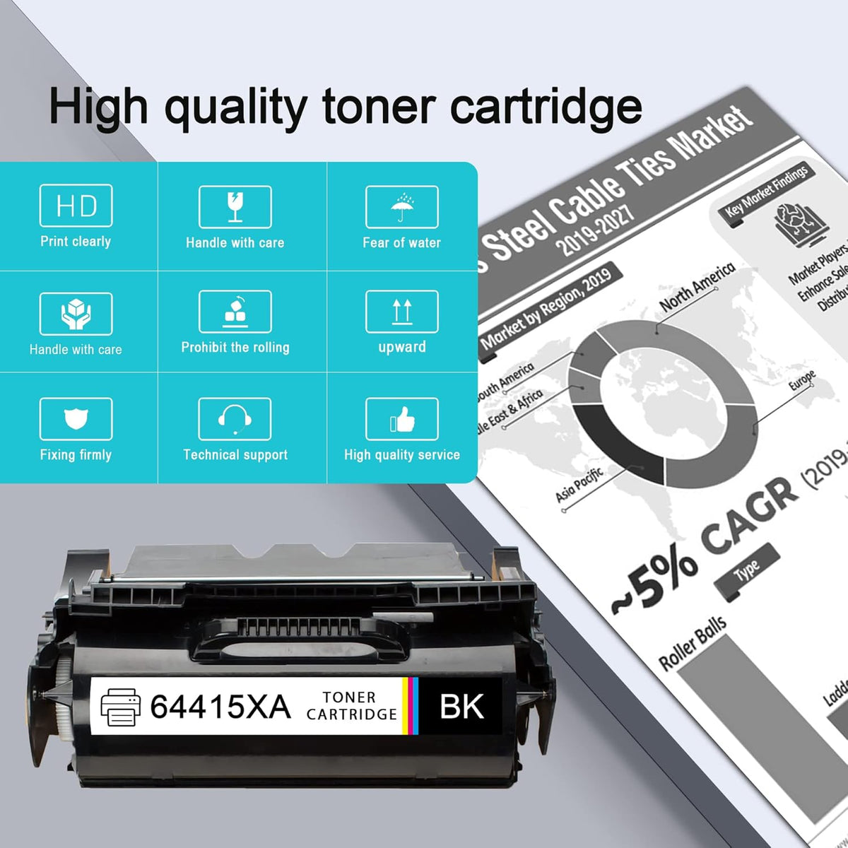 2 Pack Black Toner Cartridge G209053