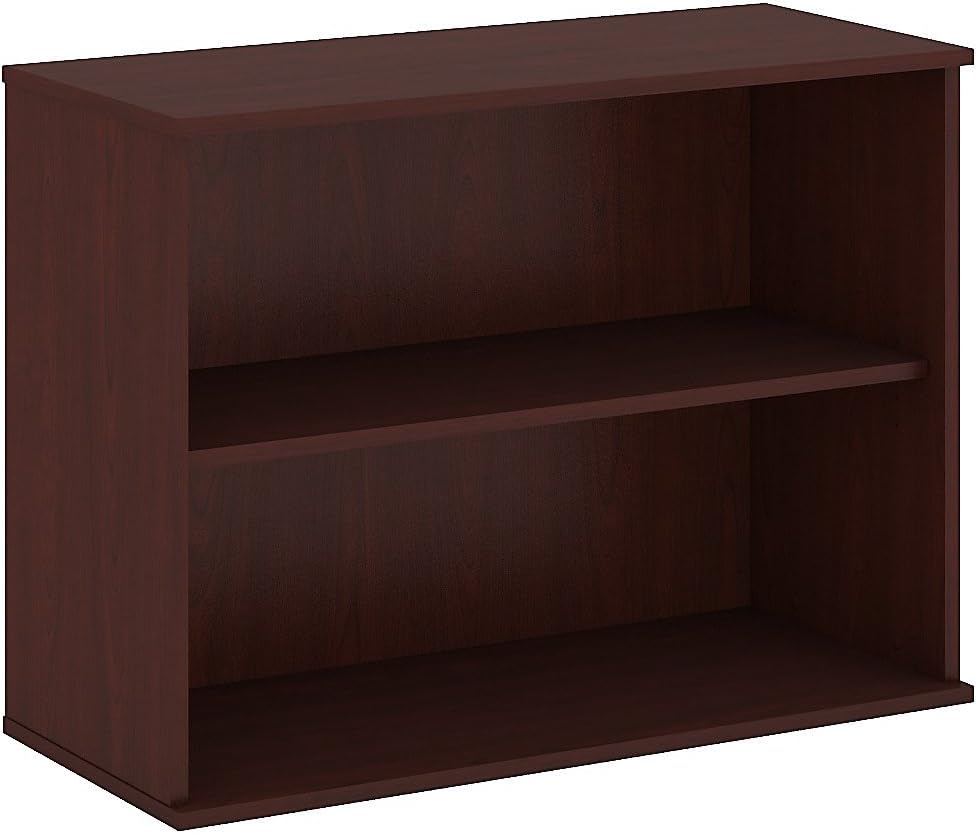 2 Shelf Bookcase in Mocha Cherry L117066