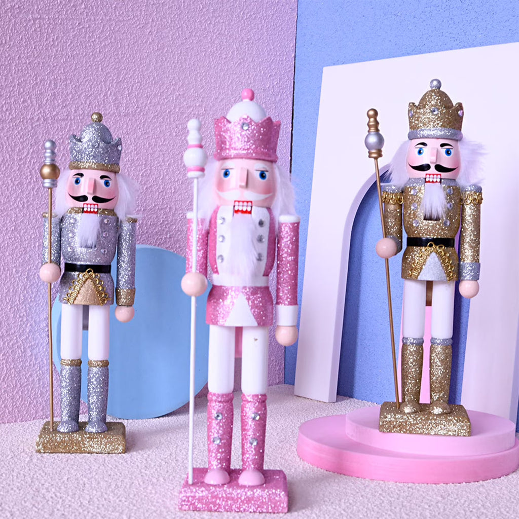 Wood Miniature Nutcracker Doll Desktop Ornaments S100810