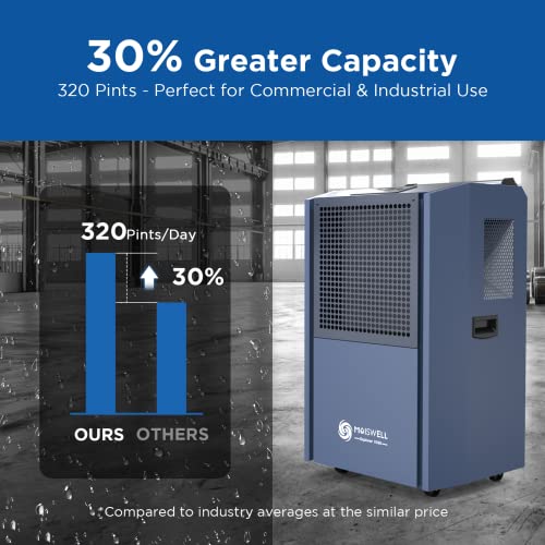 305 Pint Commercial Dehumidifier with Drain Hose K678