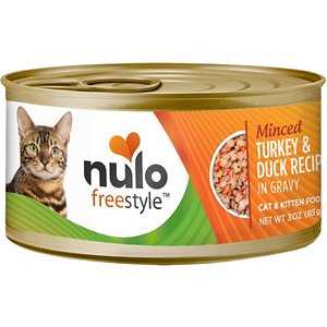 Minced Turkey & Duck in Gravy Grain-Free Canned Cat & Kitten Food, 3-oz, case of 24 P614