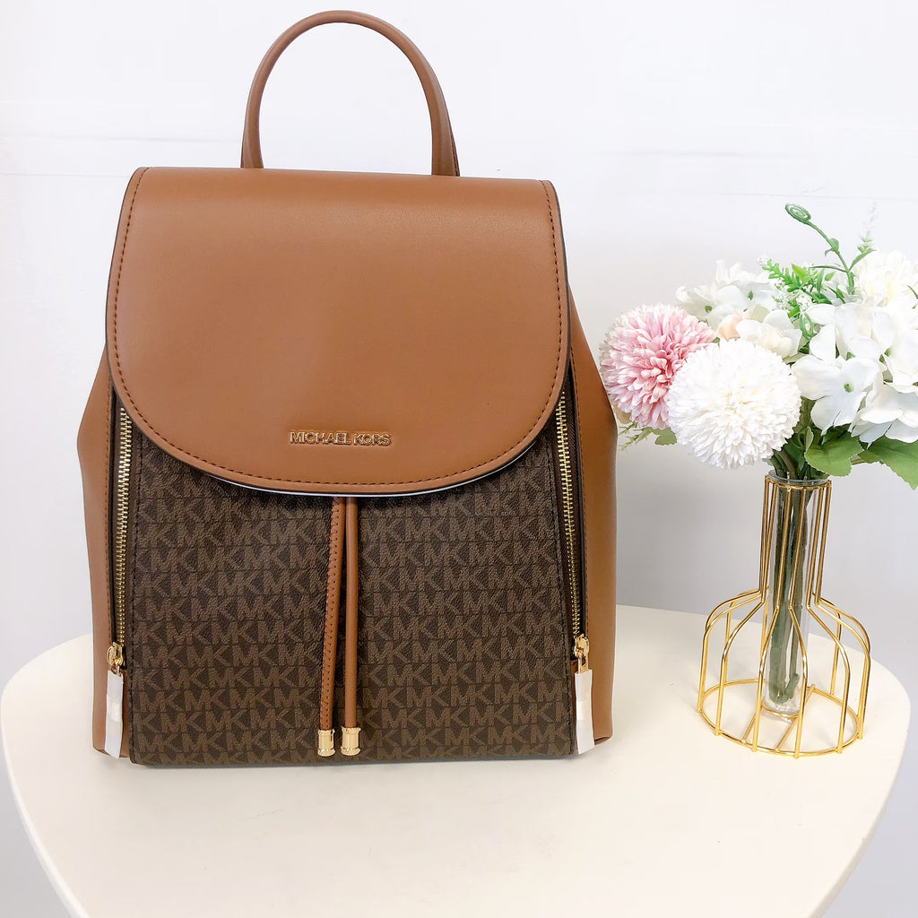 Brown Drawstring Backpack V67097