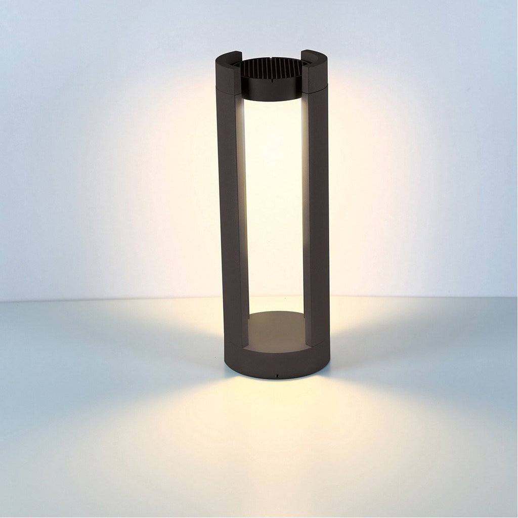 15W LED Bollard Graphite Grey W170228