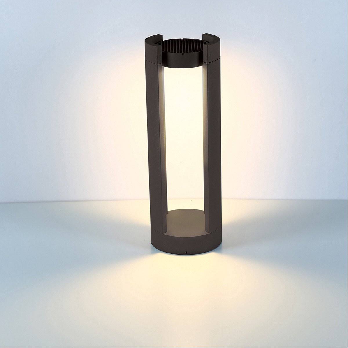 15W LED Bollard Graphite Grey W170228