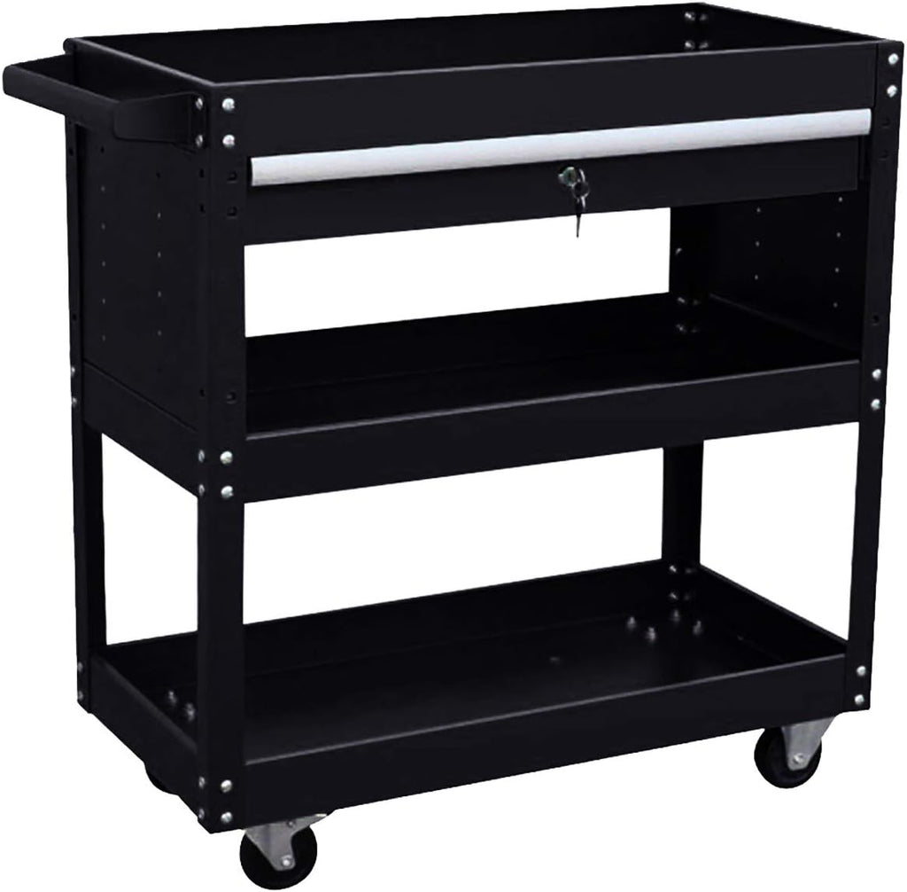 Heavy Duty Rolling Tool Cart with Wheels and Drawers O1858