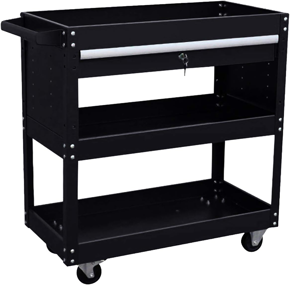Heavy Duty Rolling Tool Cart with Wheels and Drawers O1858