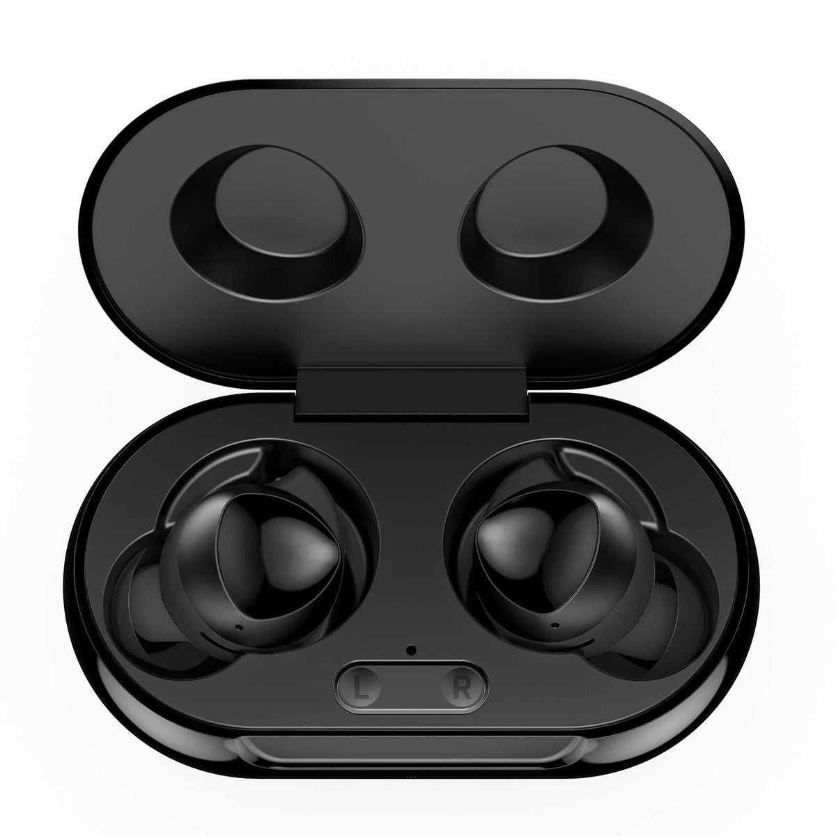 Black True Wireless Earbuds with Charging Case G9722