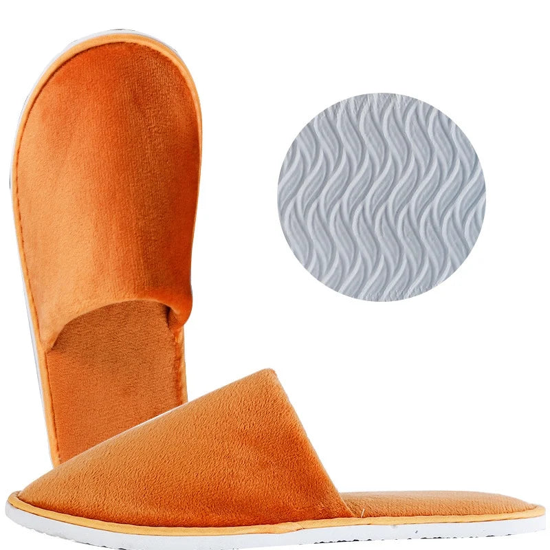 Coral Flannel Non-slip Slippers N1153