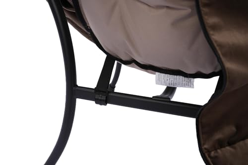 Blue Upholstered Lounge Chair with Ottoman M8632