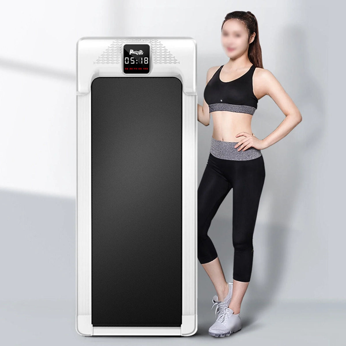 Electric Treadmill Portable Under-Desk Walking Pad 1-6KM/H E626