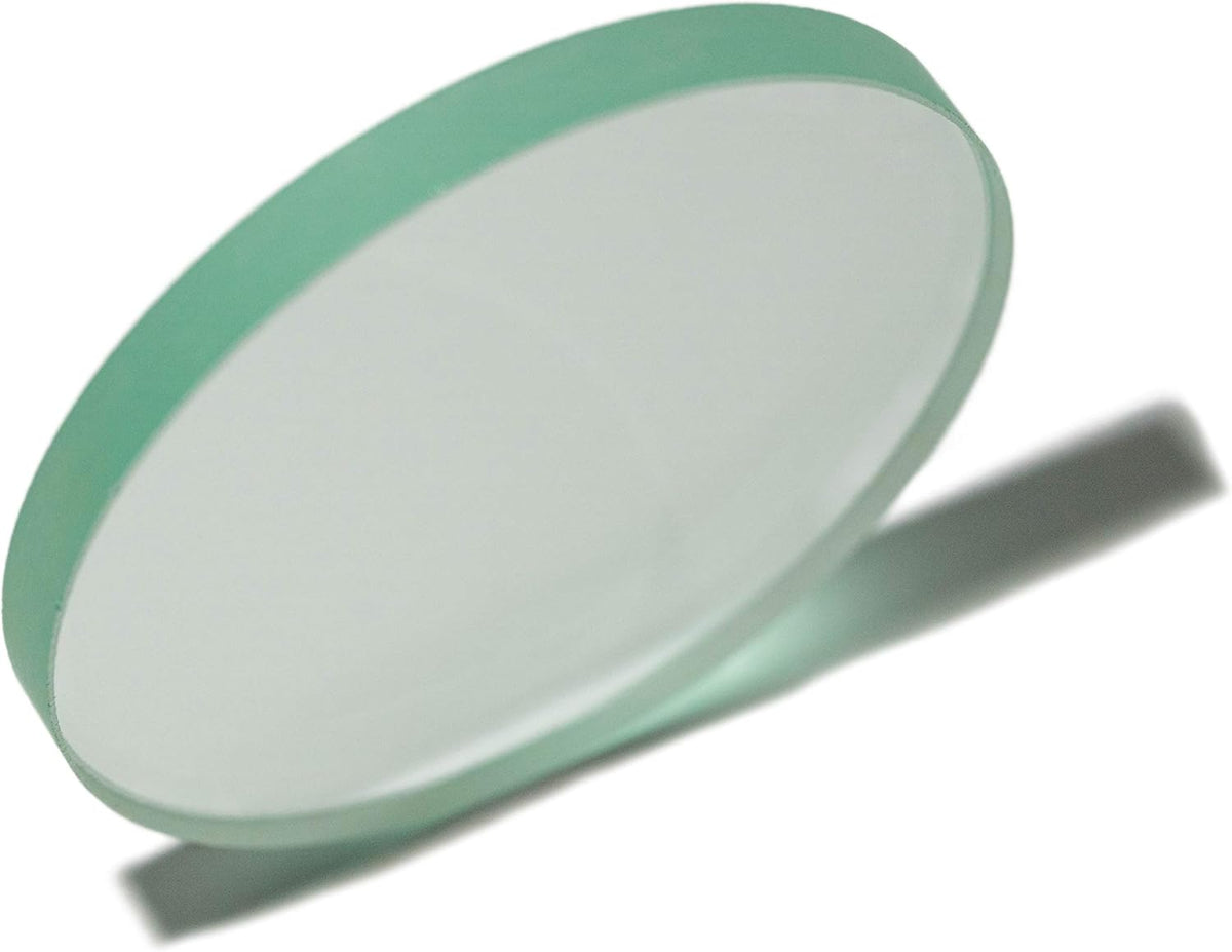 Double Concave Fused Silica Glass Optical Lens Spinning Top Base 5.9” Diameter U740158