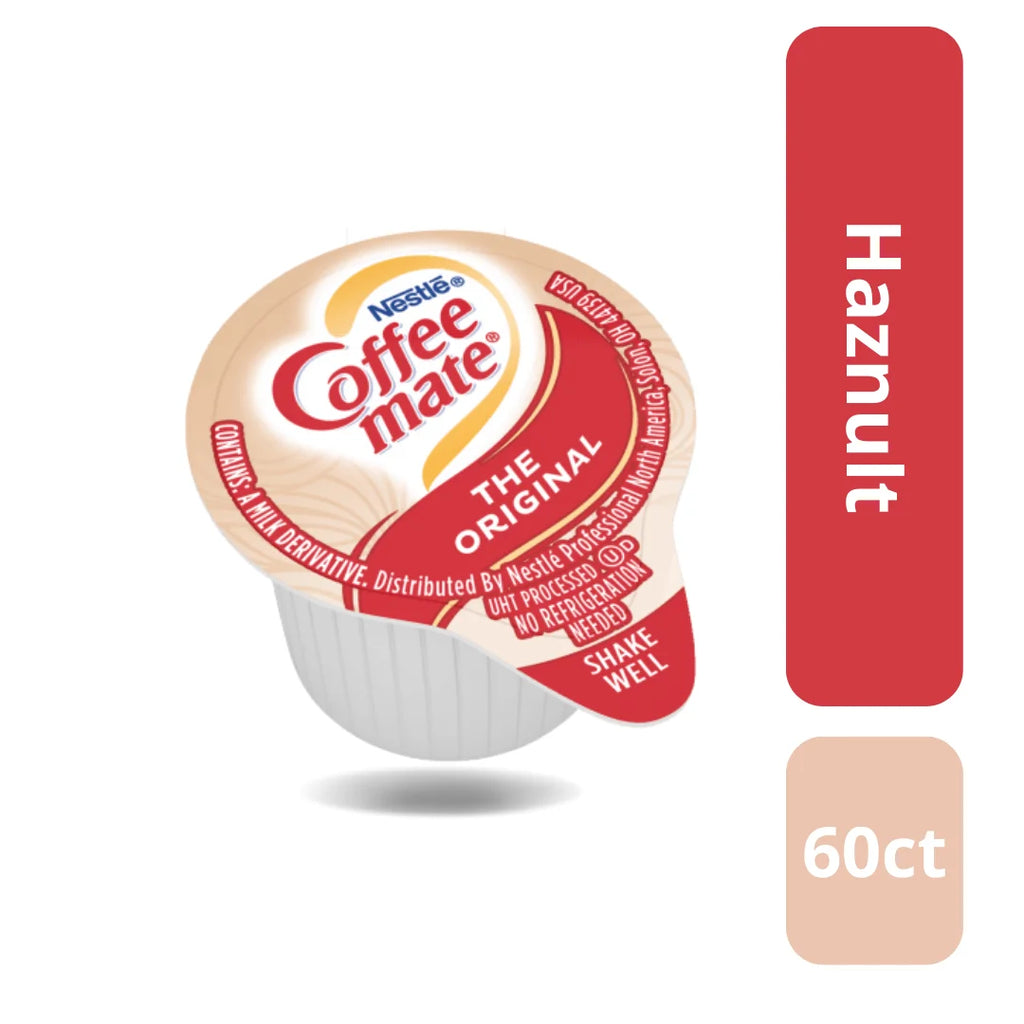 Coffee mate Liquid Creamer Singles Variety Pack, 3 Flavors x 60 ct, 180/Box F154381