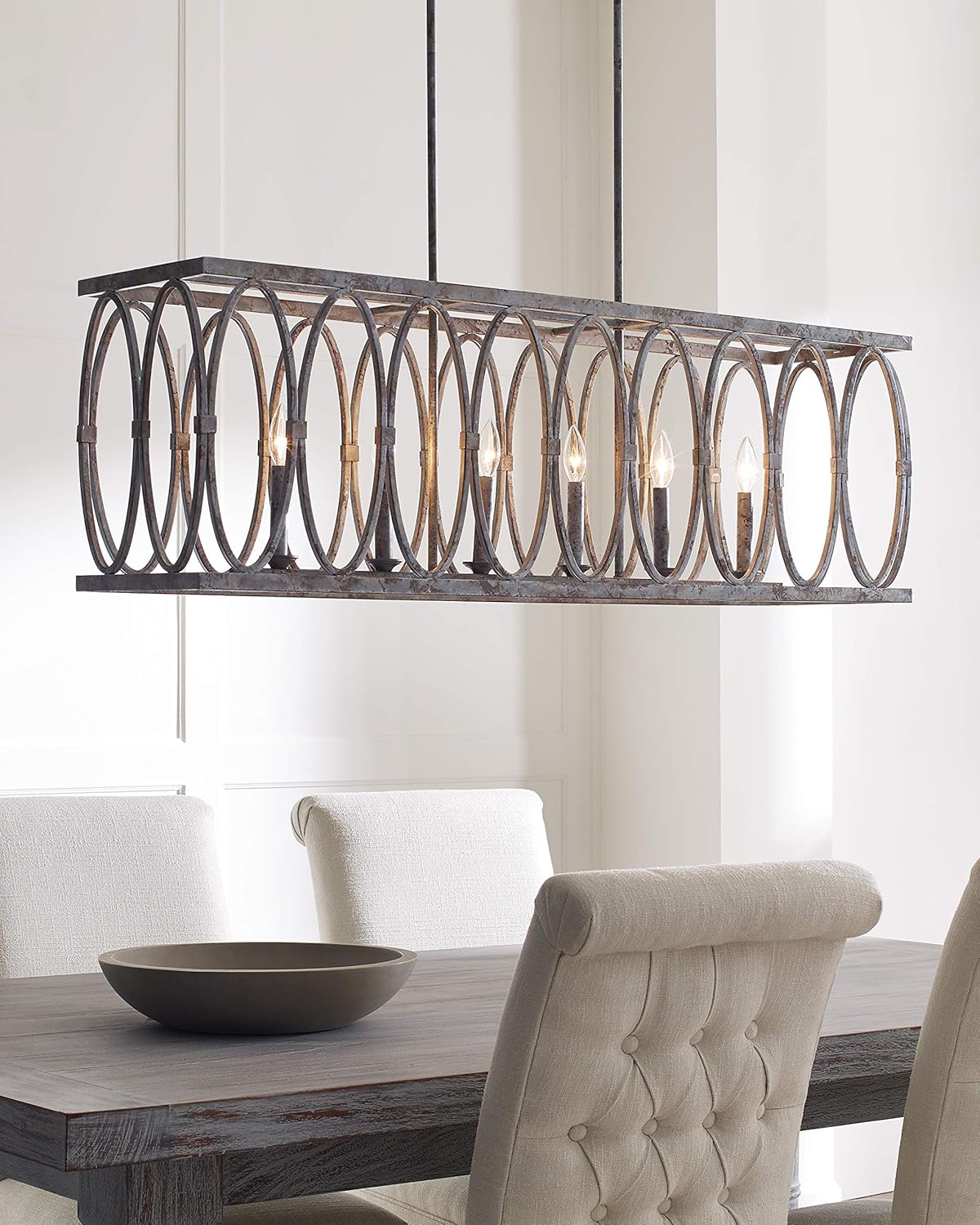 5-Light Outdoor Candle Chandelier U194081