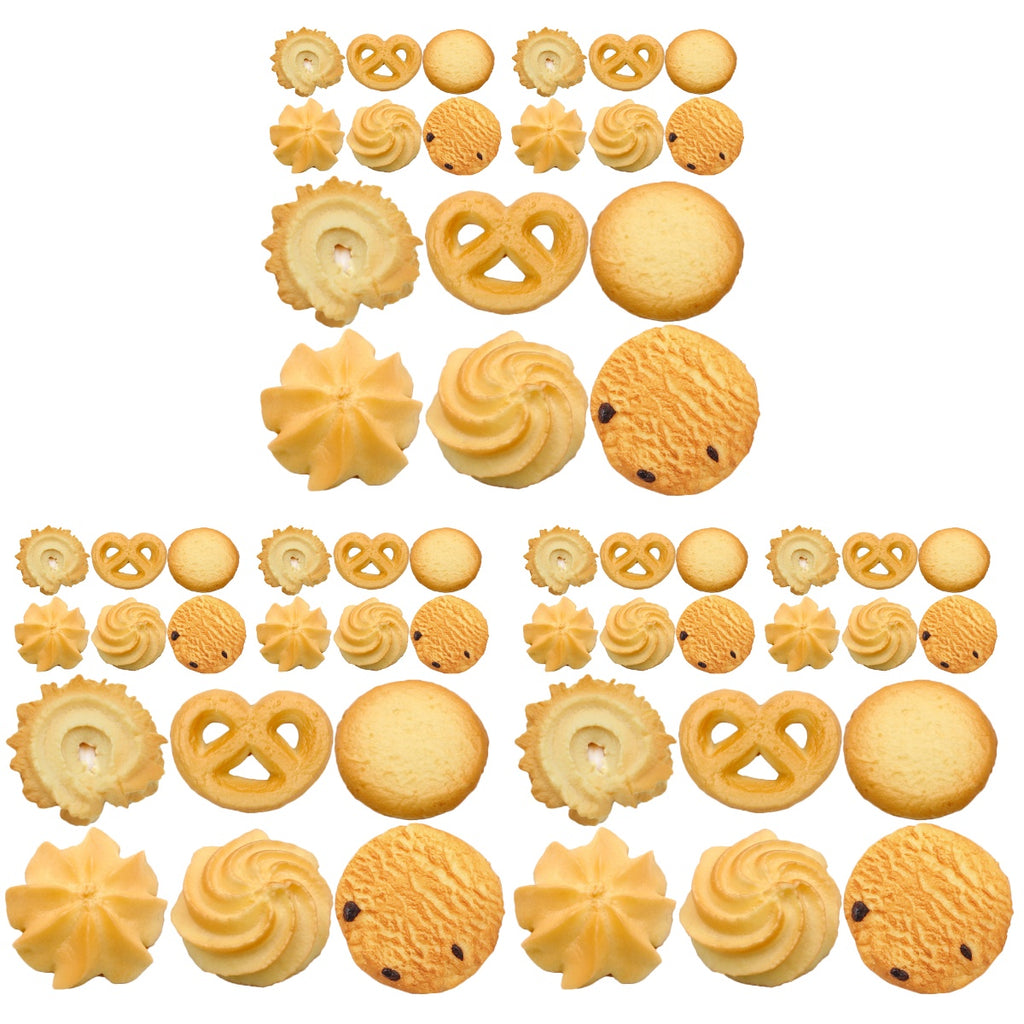 54 Pcs Dollhouse Miniatures Cookies Chocolate Popcorn Biscuit Fake Candy Food Plaything I218271