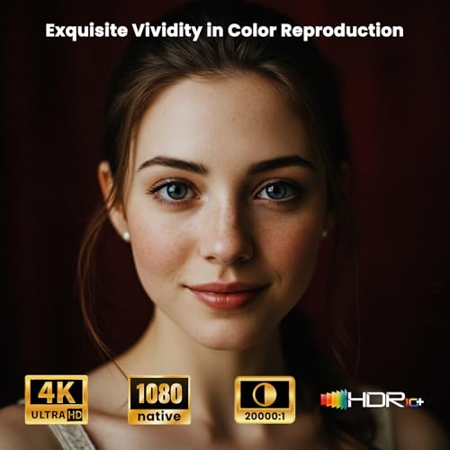 HD 4K Projector with WiFi and Bluetooth X7282
