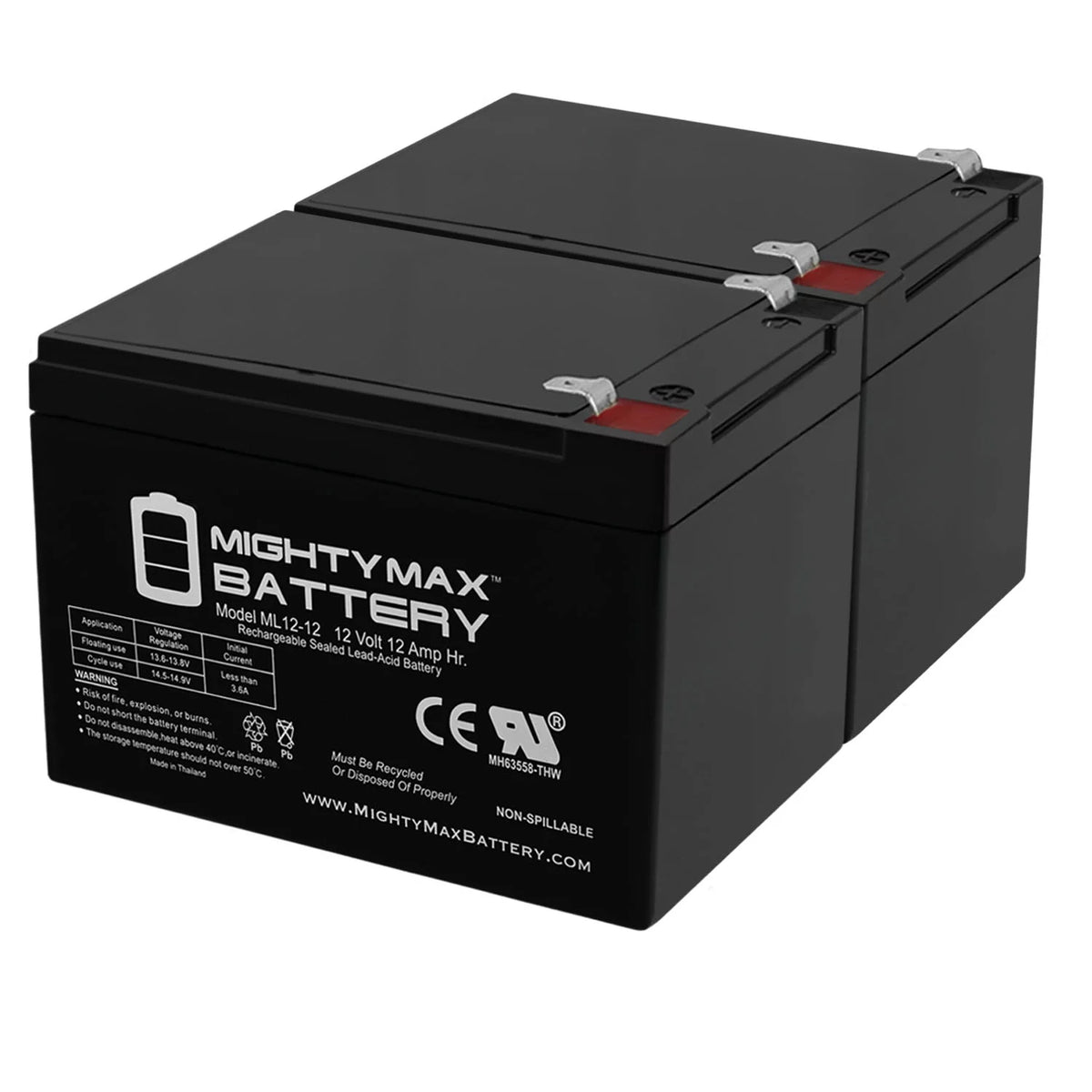12V 12AH F2 SLA Battery R3097