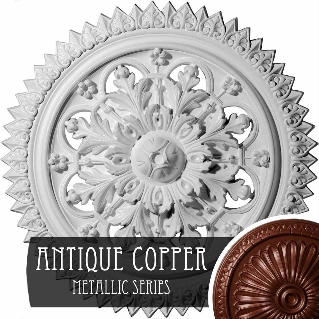 Bronze Ceiling Medallion Q373