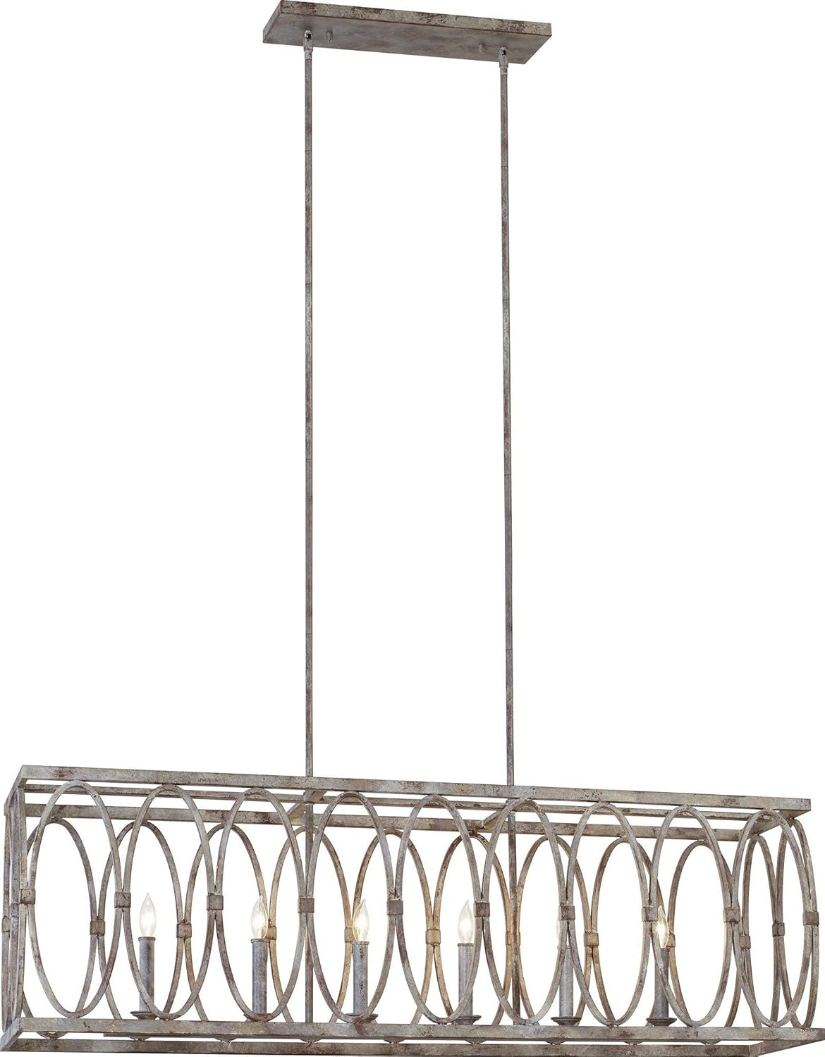 5-Light Outdoor Candle Chandelier U194081