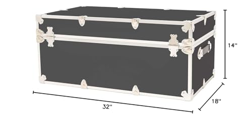 Large Armor College Trunk 32"x18"x14" (Wine) J2871