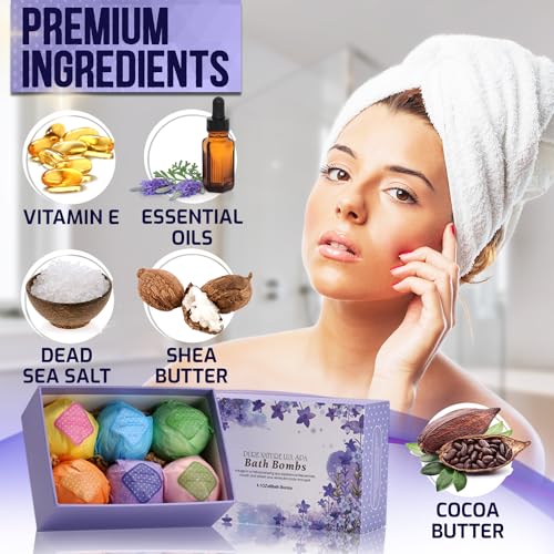 Bath Bombs Gift Set 6 x 4.1 oz X902