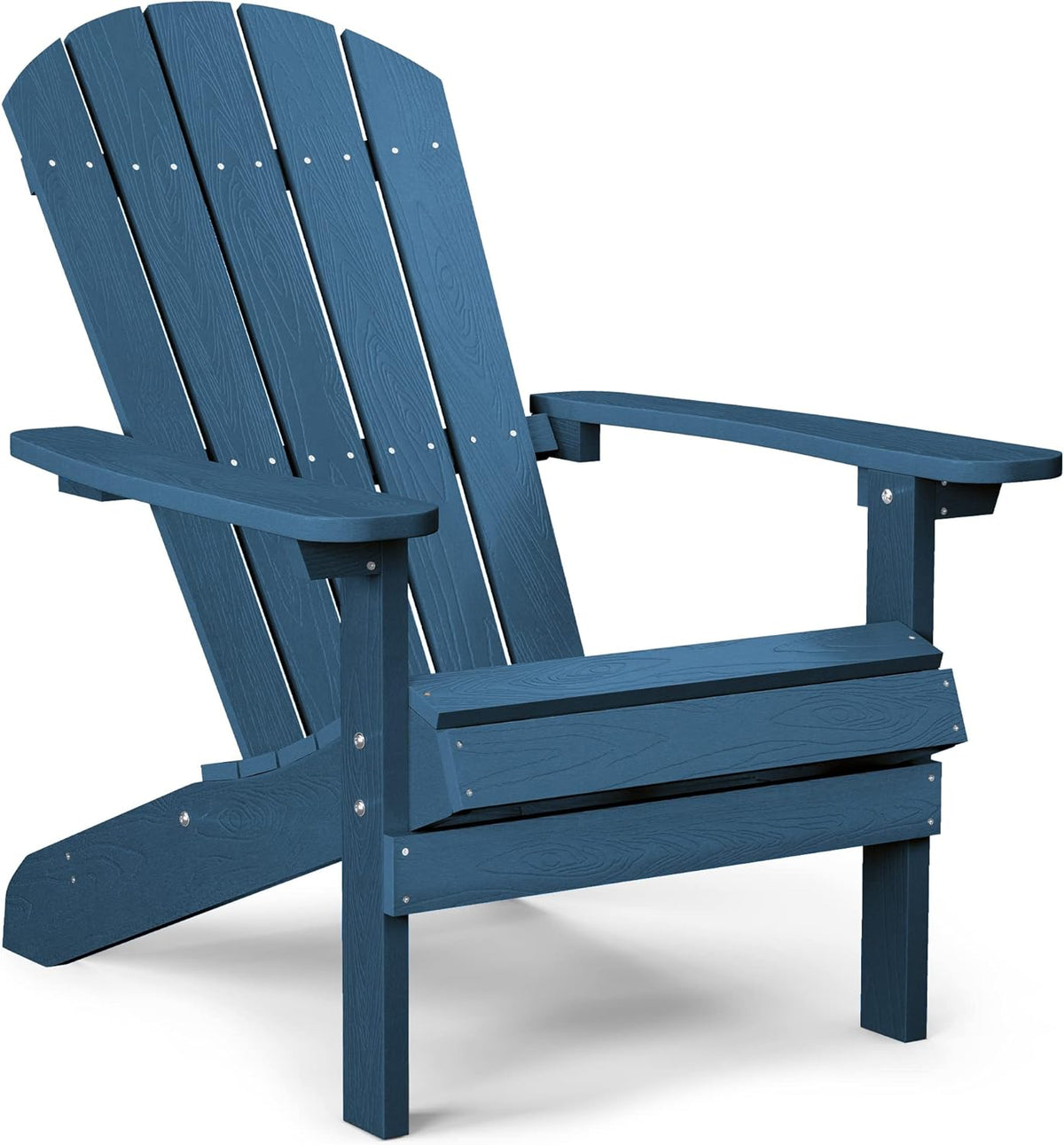 Grey Plastic Weather Resistant Adirondack Chairs Set of 4 J505