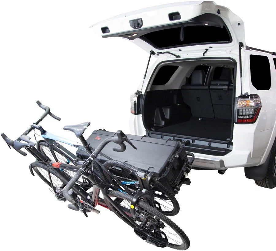 Black 2-Bike Cargo Bike Rack R597