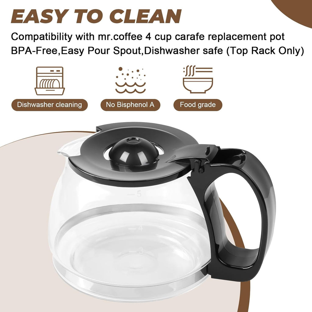 4-Cup Glass Carafe J8814