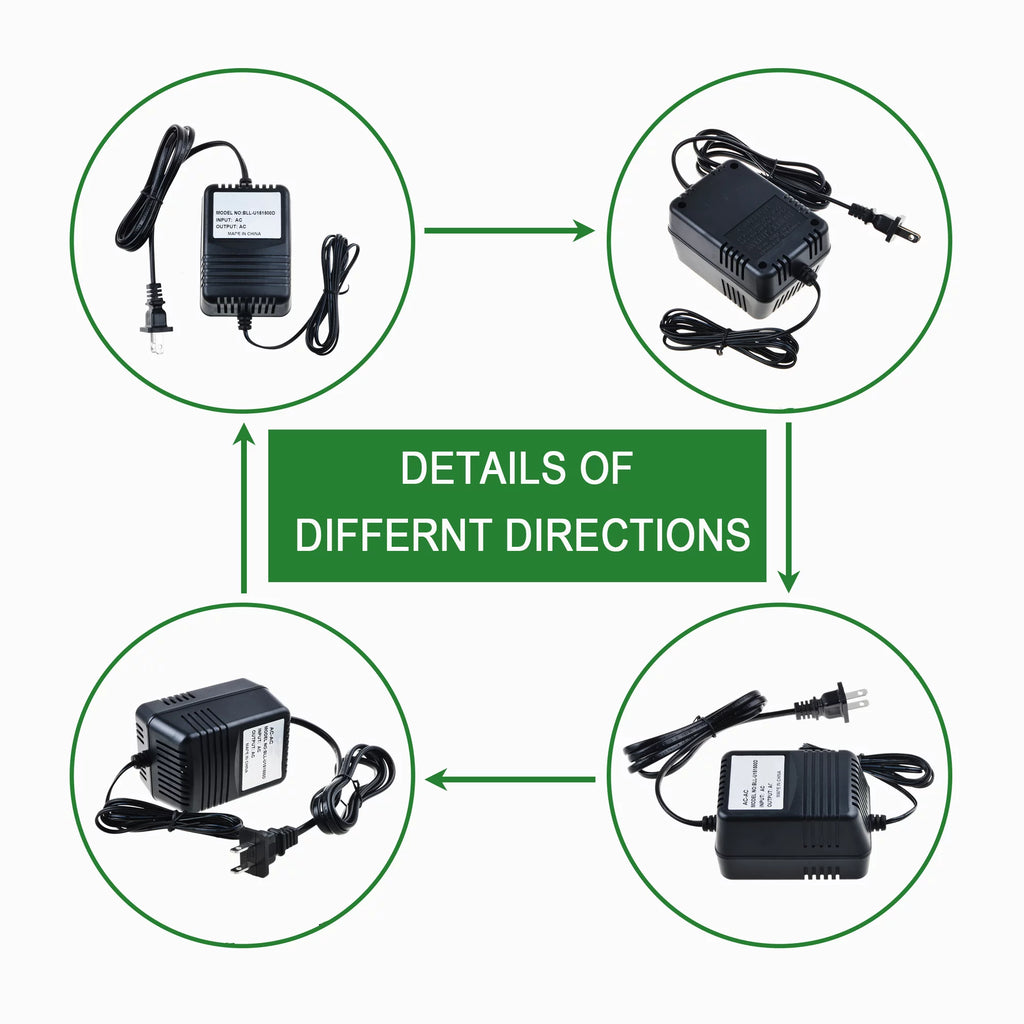 12V AC to AC Adapter Charger Power Supply Cord E677