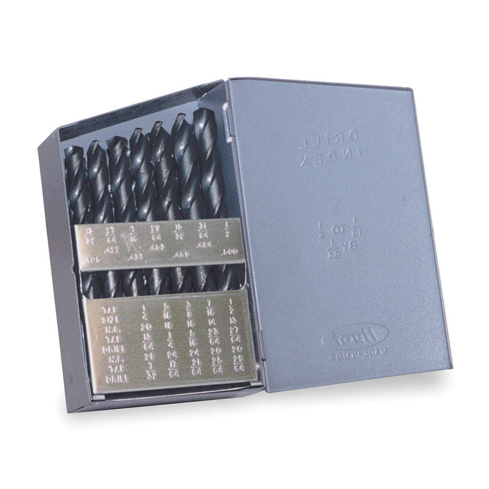 Black Oxide Jobber Drill Bit Set F950