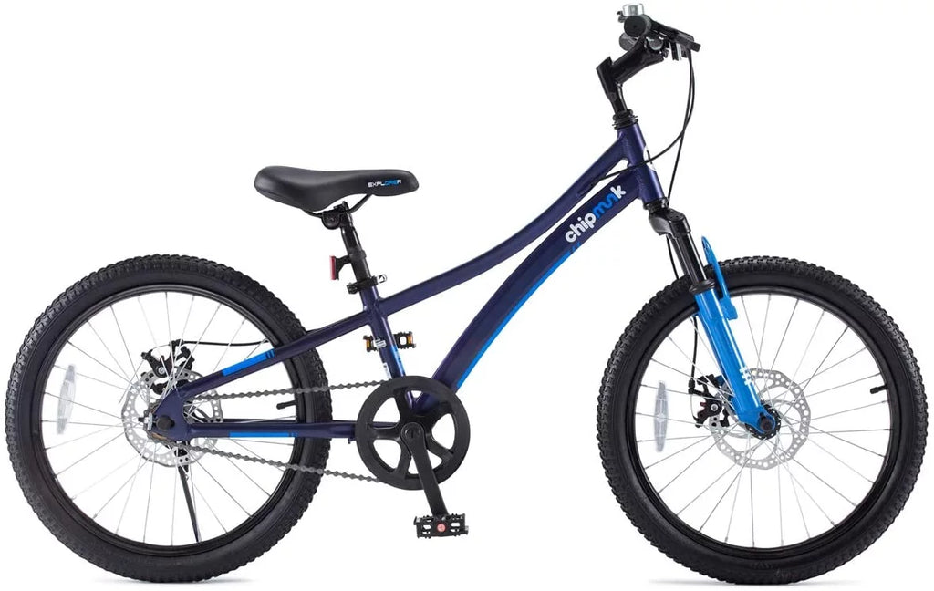20 In. Children's Bicycle, Black and Blue B56341