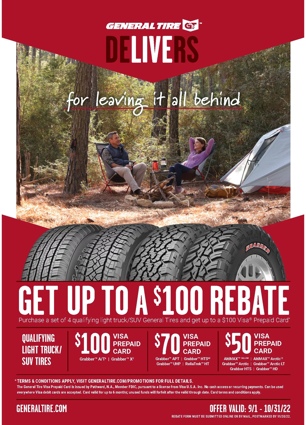 255/70R17 112S Tire P737